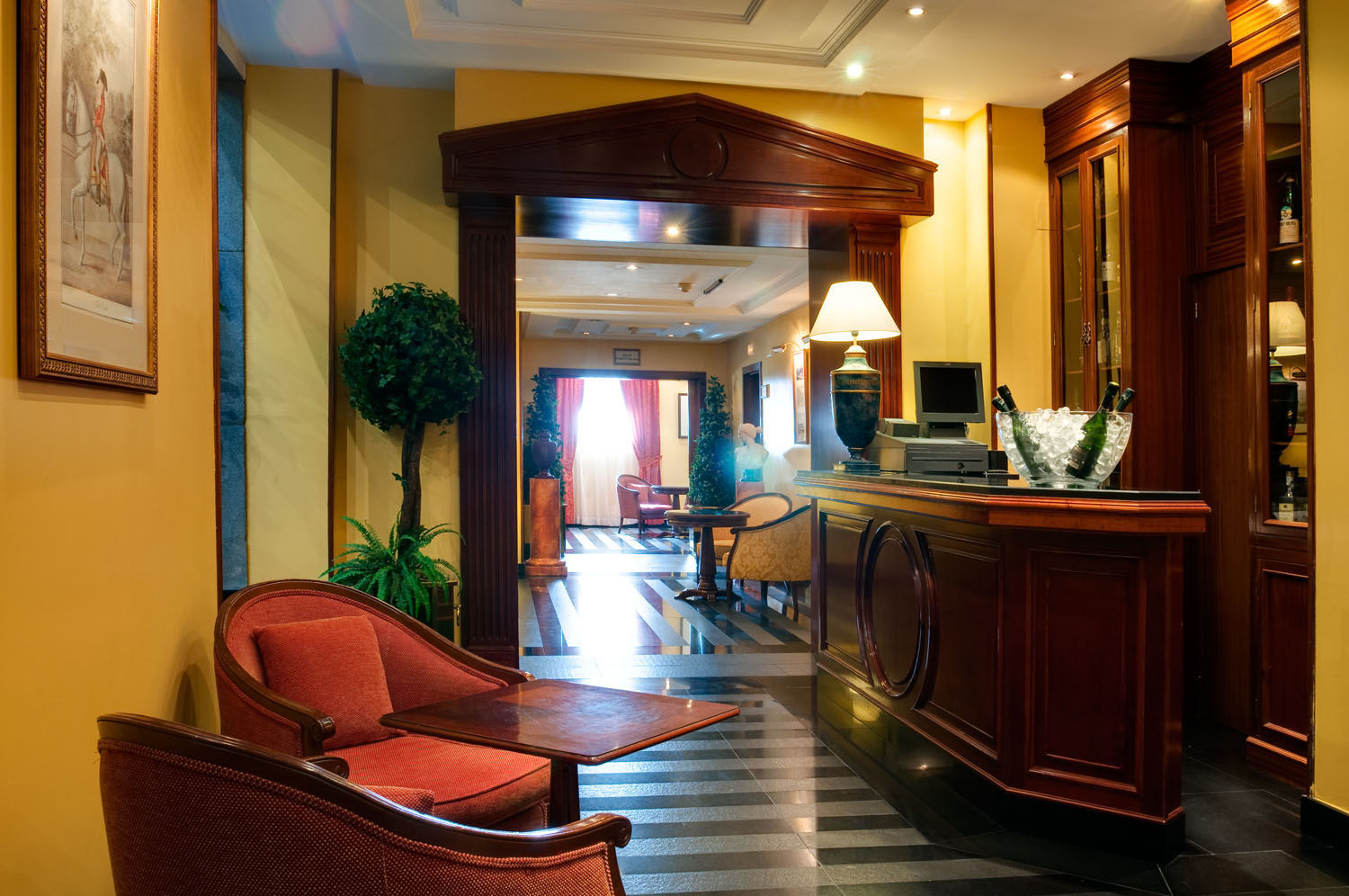 อินตูร์ ปาลาซิโอ ซาน มาร์ติน Hotel มาดริด ภายใน รูปภาพ